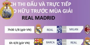 Khám phá về lịch thi đấu Real Madrid tháng 4